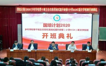 2024年国培计划培训总结优秀6篇