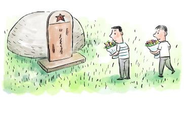 去扫墓的作文600字模板5篇