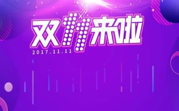 2024双十一活动总结7篇