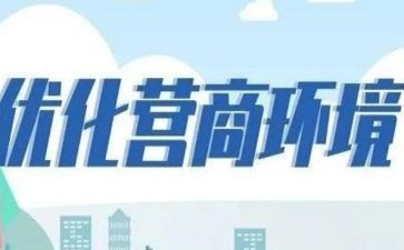 局营商环境工作总结5篇