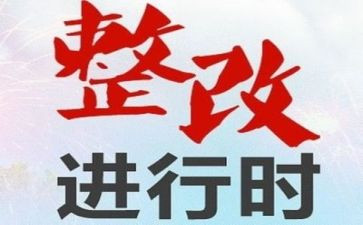 自查及整改报告推荐6篇