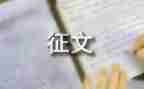 关于征文的心得体会6篇