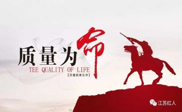 质量工作总结个人范文5篇