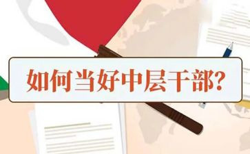 中层培训心得体会参考8篇